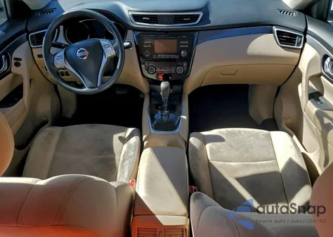 2016 Nissan Rogue S z USA, uszkodzony, nr VIN KNMAT2MT8GP660882